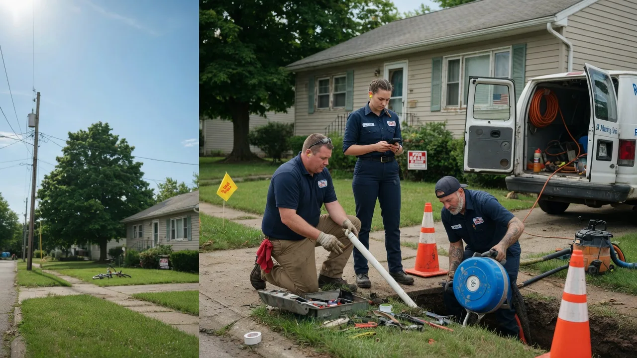 Sewer Line Repair in Searsboro, IA near me